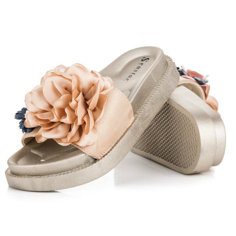 Seastar Ciabatte da donna fiori giallo 2