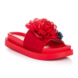 Seastar Ciabatte da donna fiori rosso 1