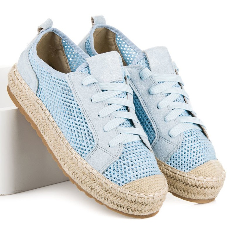 Seastar Espadrillas traforate sulla rilegatura blu 1