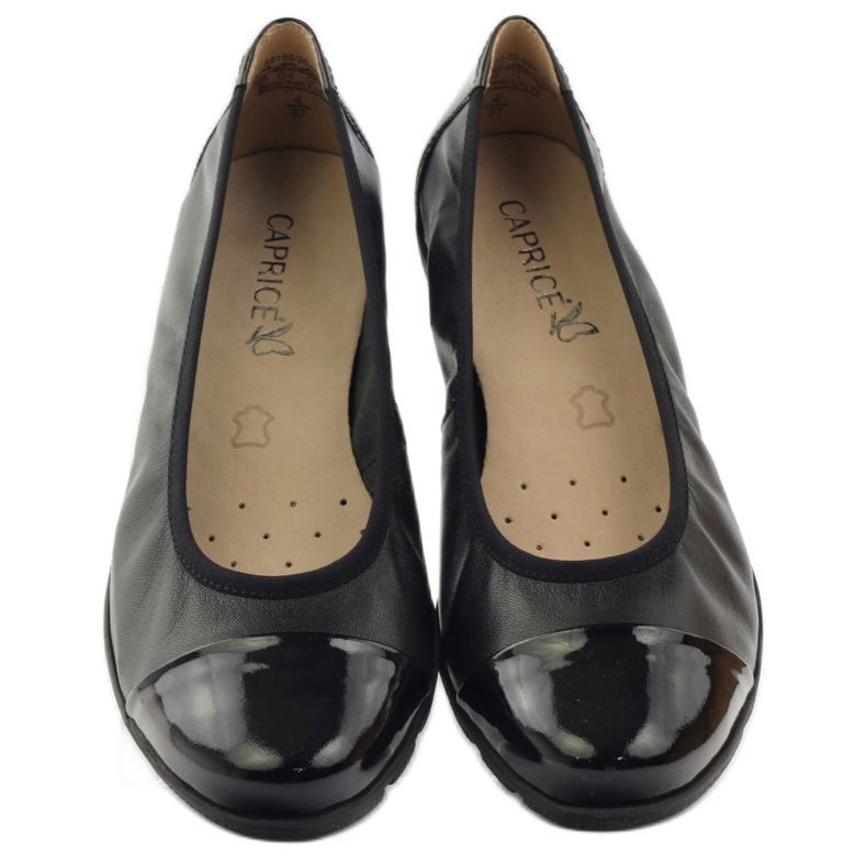 Caprice comodo ballerinas femminile 9-22152-28 nero con ONAIR 4