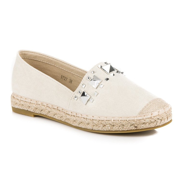 Coura Espadrillas beige giallo 1