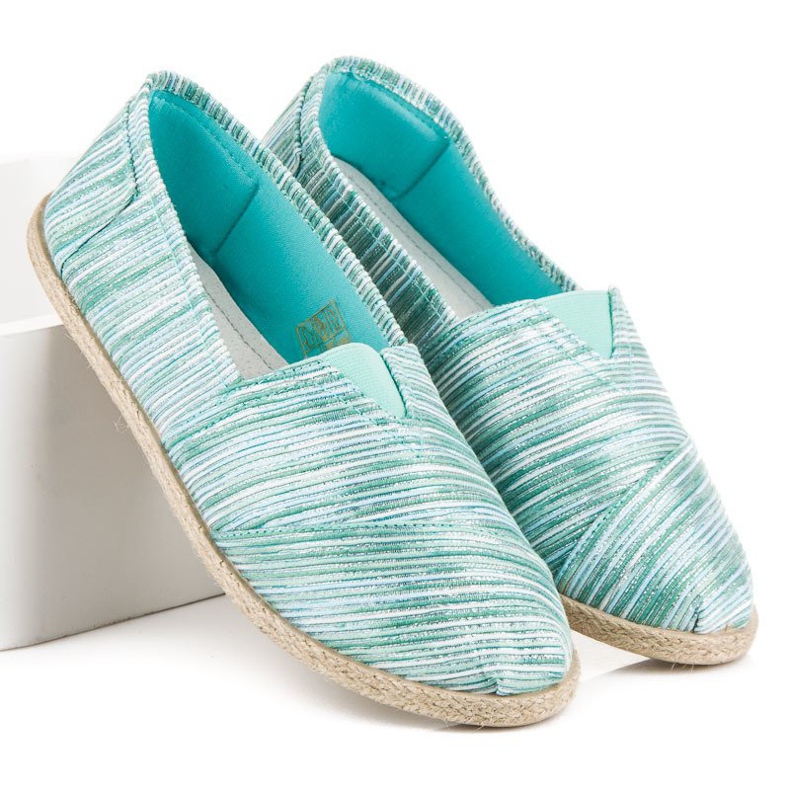 Espadrillas a coste verde 2