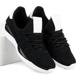 Scarpe sportive slip-on nere nero 2