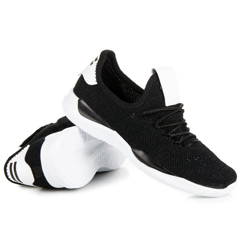 Scarpe sportive slip-on nere nero 1