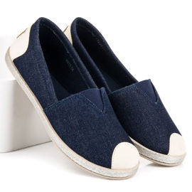Muto Espadrillas di jeans blu 2