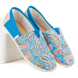 L. Day Espadrillas Con Fantasia Etnica blu 2