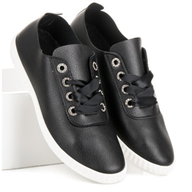 Sport Sneakers nere chiare nero 1