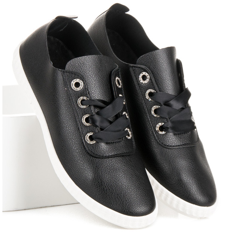 Sport Sneakers nere chiare nero 1