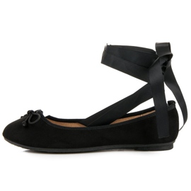 Ch. Creation Ballerine in camoscio nero 2