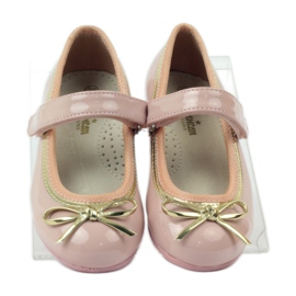 American Club Ballerine décolleté con fiocco americano rosa 4