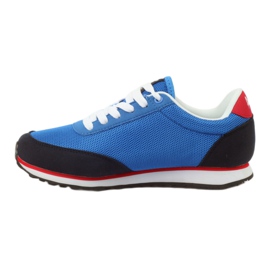 American Club Scarpe sportive stringate da donna blu americano 2