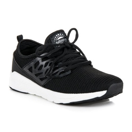 Ax Boxing Scarpe in materiale slip-on nero 1