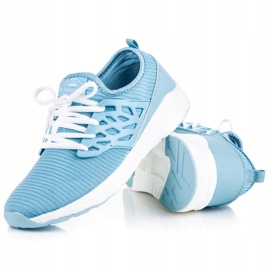 Ax Boxing Scarpe in materiale slip-on blu 2