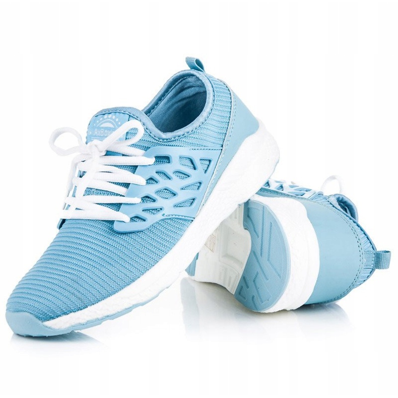 Ax Boxing Scarpe in materiale slip-on blu 2