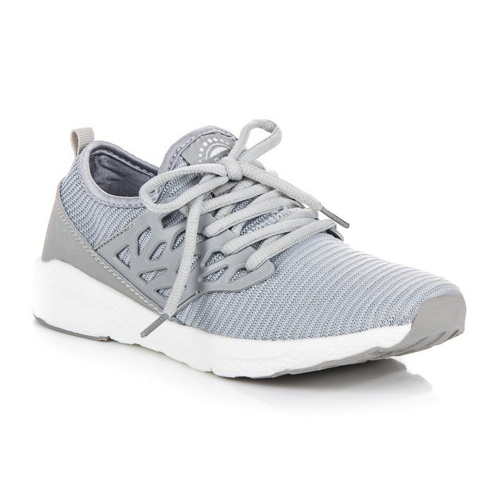 Ax Boxing Scarpe in materiale slip-on grigio 1