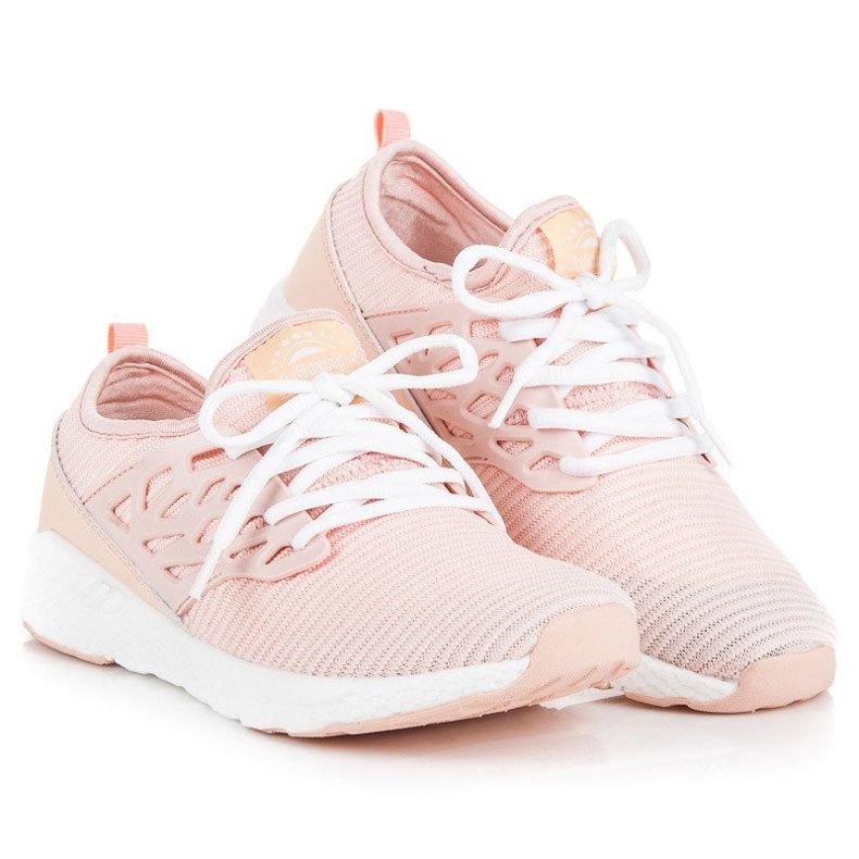 Ax Boxing Scarpe in materiale slip-on rosa 1
