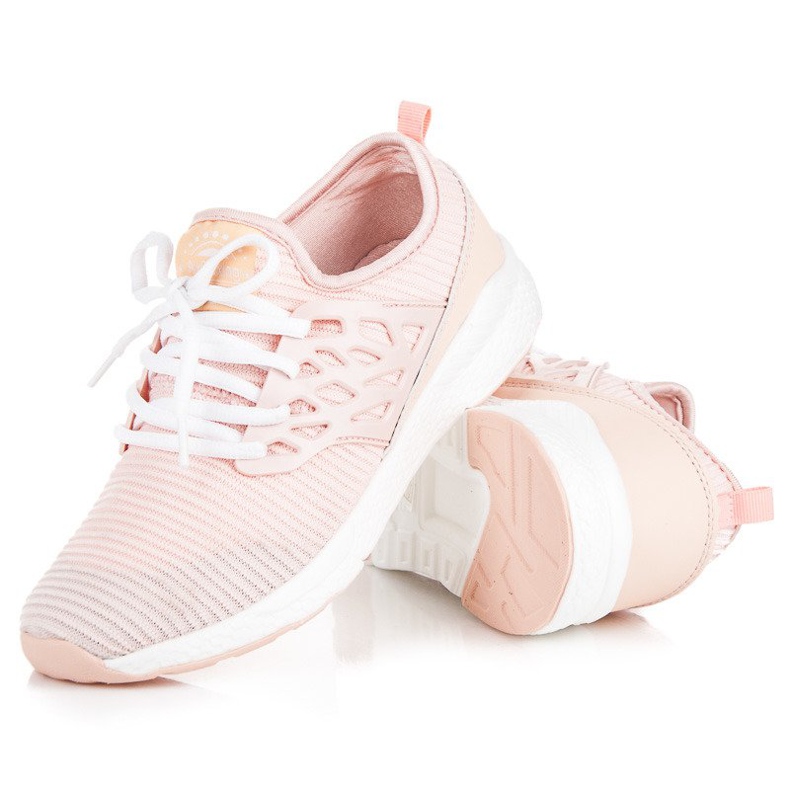Ax Boxing Scarpe in materiale slip-on rosa 2