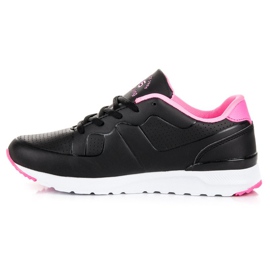Ax Boxing Scarpe sportive da donna nere nero rosa 1