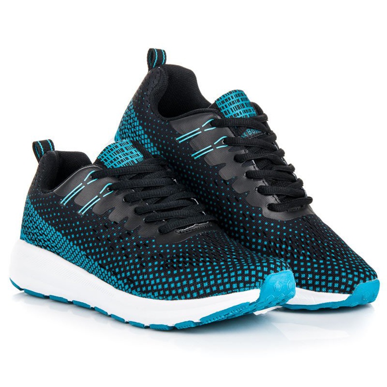 Ax Boxing Scarpe sportive comode nero blu 1