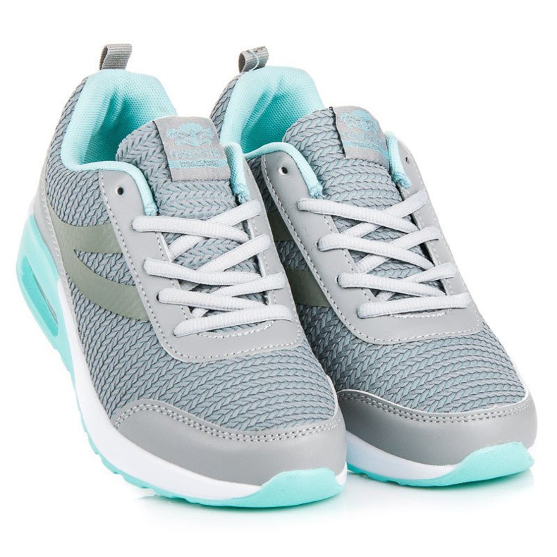 Ax Boxing Scarpe sportive alla moda blu grigio 1