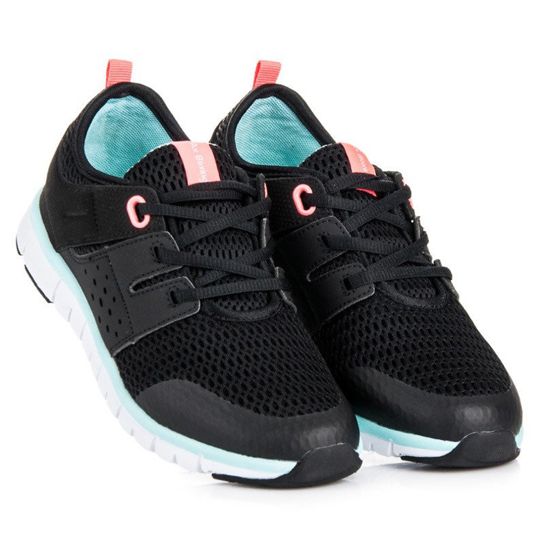 Ax Boxing Scarpe sportive leggere nero blu rosa 1