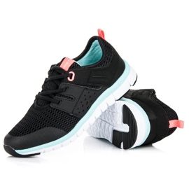 Ax Boxing Scarpe sportive leggere nero blu rosa 2