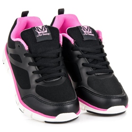 Ax Boxing Scarpe sportive classiche nero rosa 1