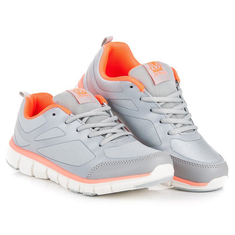 Ax Boxing Scarpe sportive classiche arancia grigio 2