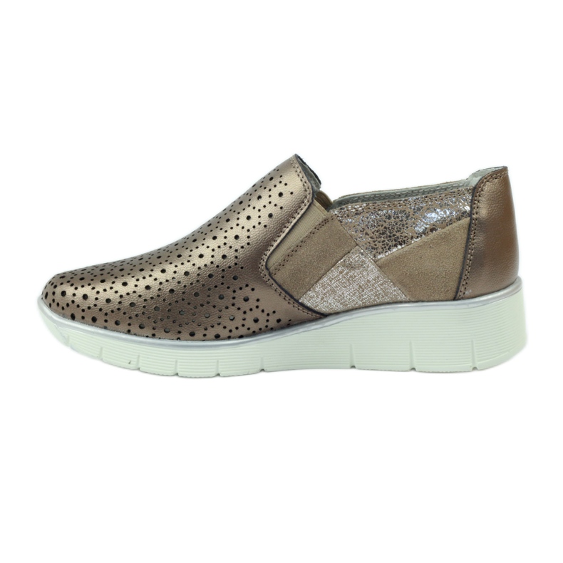 Slip On Filippo Sportivi in ​​Pelle marrone multicolore 2