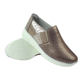 Slip On Filippo Sportivi in ​​Pelle marrone multicolore 3