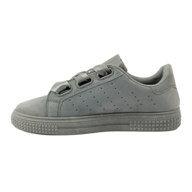 McKey Creepers Sports Scarpe legate con un nastro grigio 2