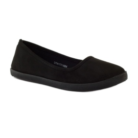 McKey Sneakers nere, sneakers slip-on nero 1