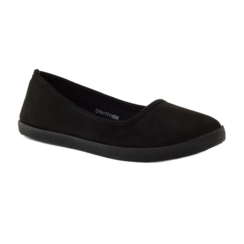 McKey Sneakers nere, sneakers slip-on nero 1
