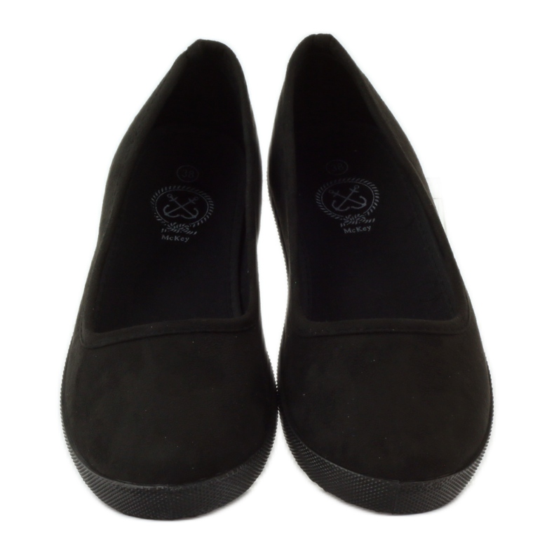 McKey Sneakers nere, sneakers slip-on nero 4
