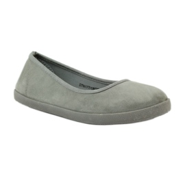 McKey Sneakers grigie, sneakers slip-on grigio 1