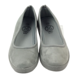 McKey Sneakers grigie, sneakers slip-on grigio 4