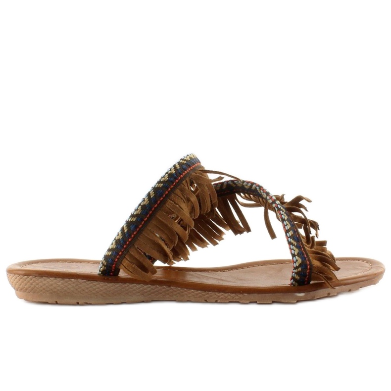 Infradito stile indiano k1626302 Camel marrone 1