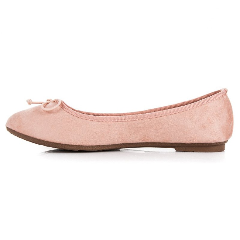 Ch. Creation Ballerine in camoscio rosa 1