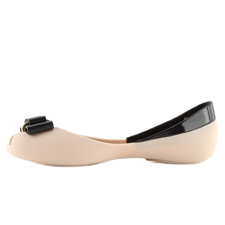 Ballerine meliski beige KM98 D.BEIGE / NERO 2