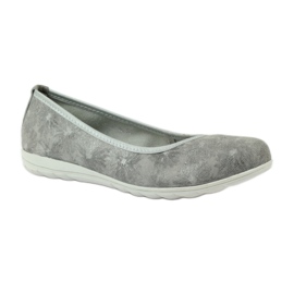 Ballerine da donna in pelle Filippo 023 grigio 1