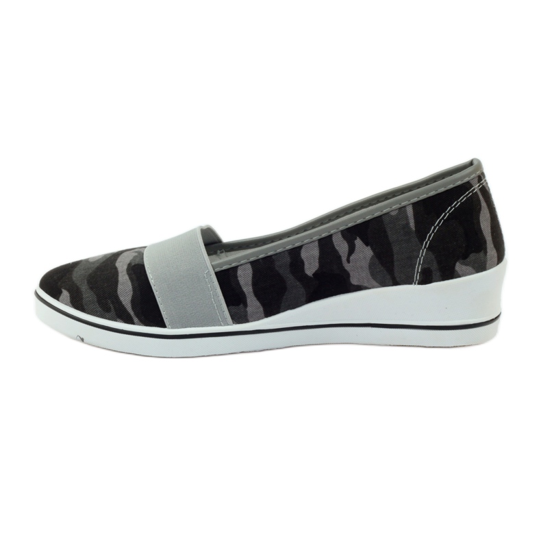 Sneakers mimetiche con zeppa Mckey 182 verde 2