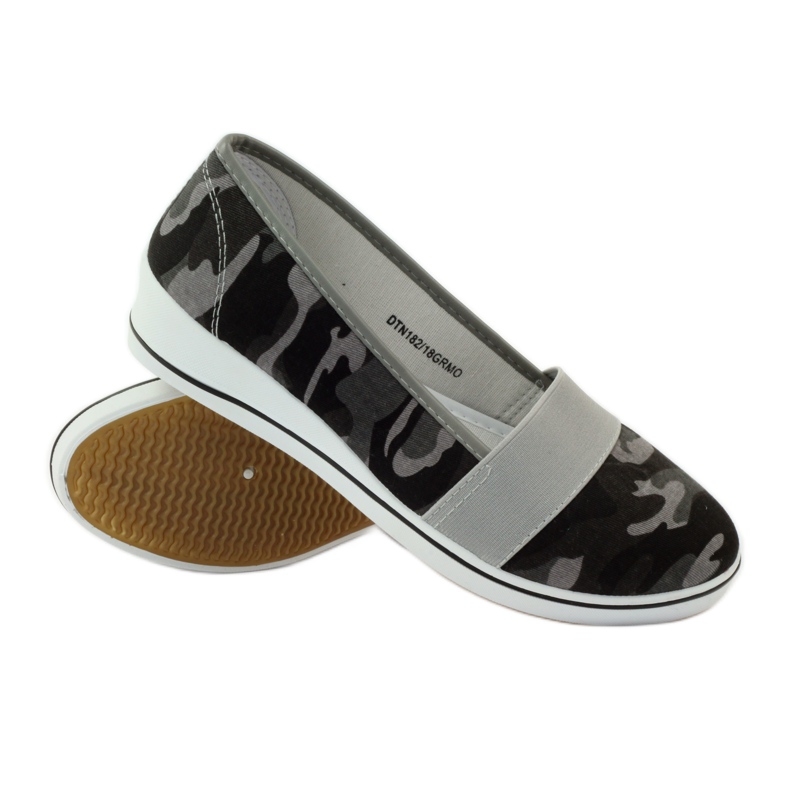Sneakers mimetiche con zeppa Mckey 182 verde 3
