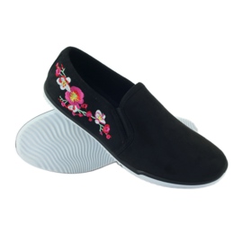 Sneakers Mckey 180 in suede floreale nero 3