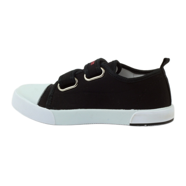 American Club Sneakers da bambino americane sneakers in pelle rosso grigio nero 2