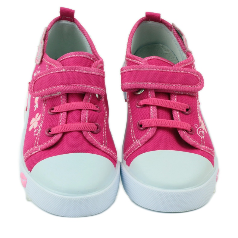 American Club Sneakers cuore americano con sottopiede in pelle rosa 4