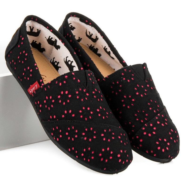 L. Day Espadrillas senza lacci nero 2