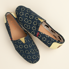 L. Day Espadrillas senza lacci blu 1