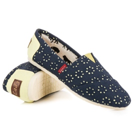 L. Day Espadrillas senza lacci blu 2