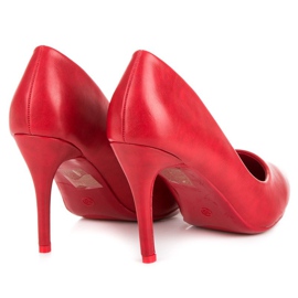 Sweet Shoes Classico tacco alto rosso 4
