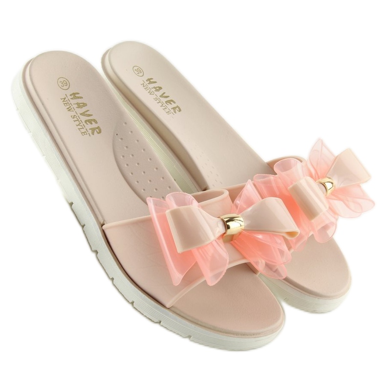 Ciabatte meliski beige KM118 D.BEIGE 2